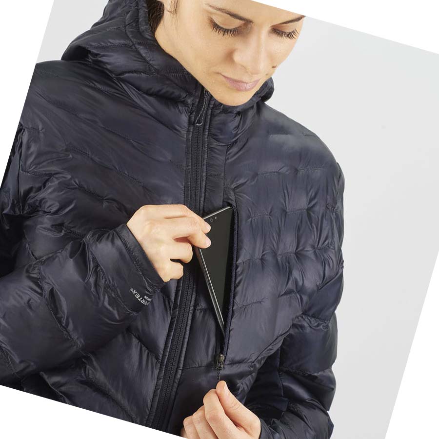 Chaquetas Salomon OUTPEAK PRIMALOFT INSULATED Mujer Azules | MX 2444NWY